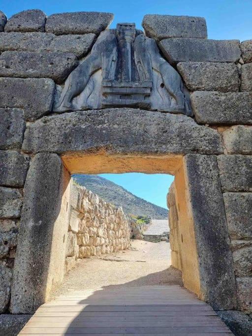 Sunny House At Ancient Mycenae, Close To Nafplio! Mykines Exterior foto